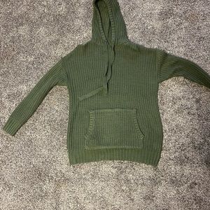 Zenana premium waffle knit hooded sweater!